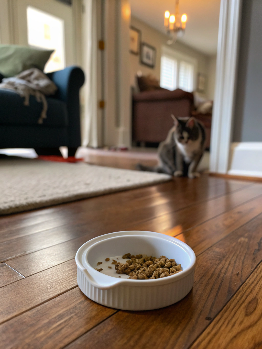 Cat territory marking