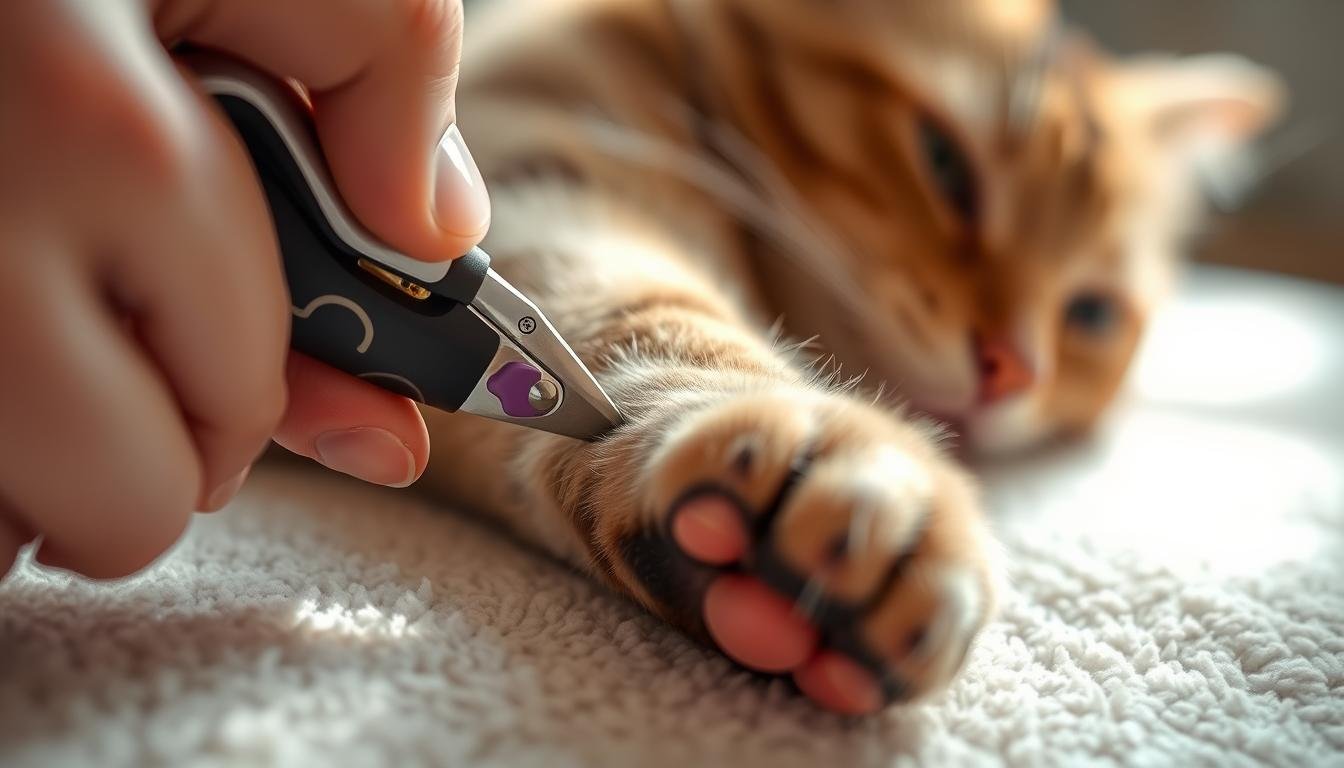 How to clip a cat’s nails