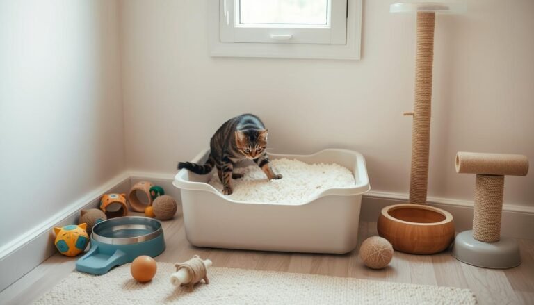 How to litter train a cat