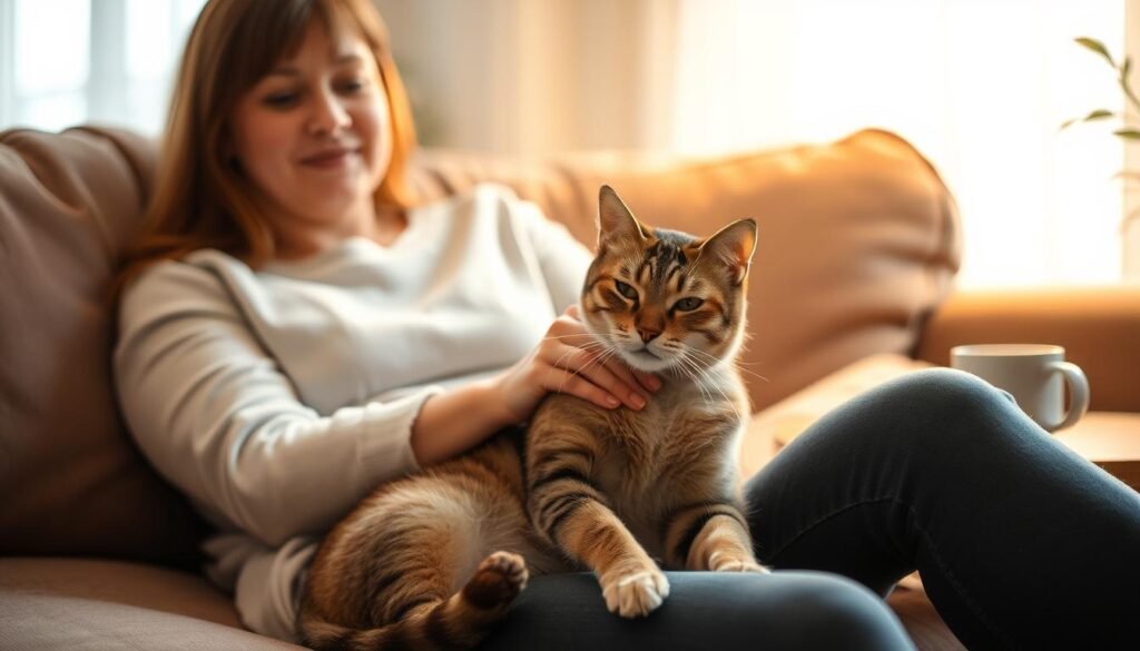 building trust with your cat