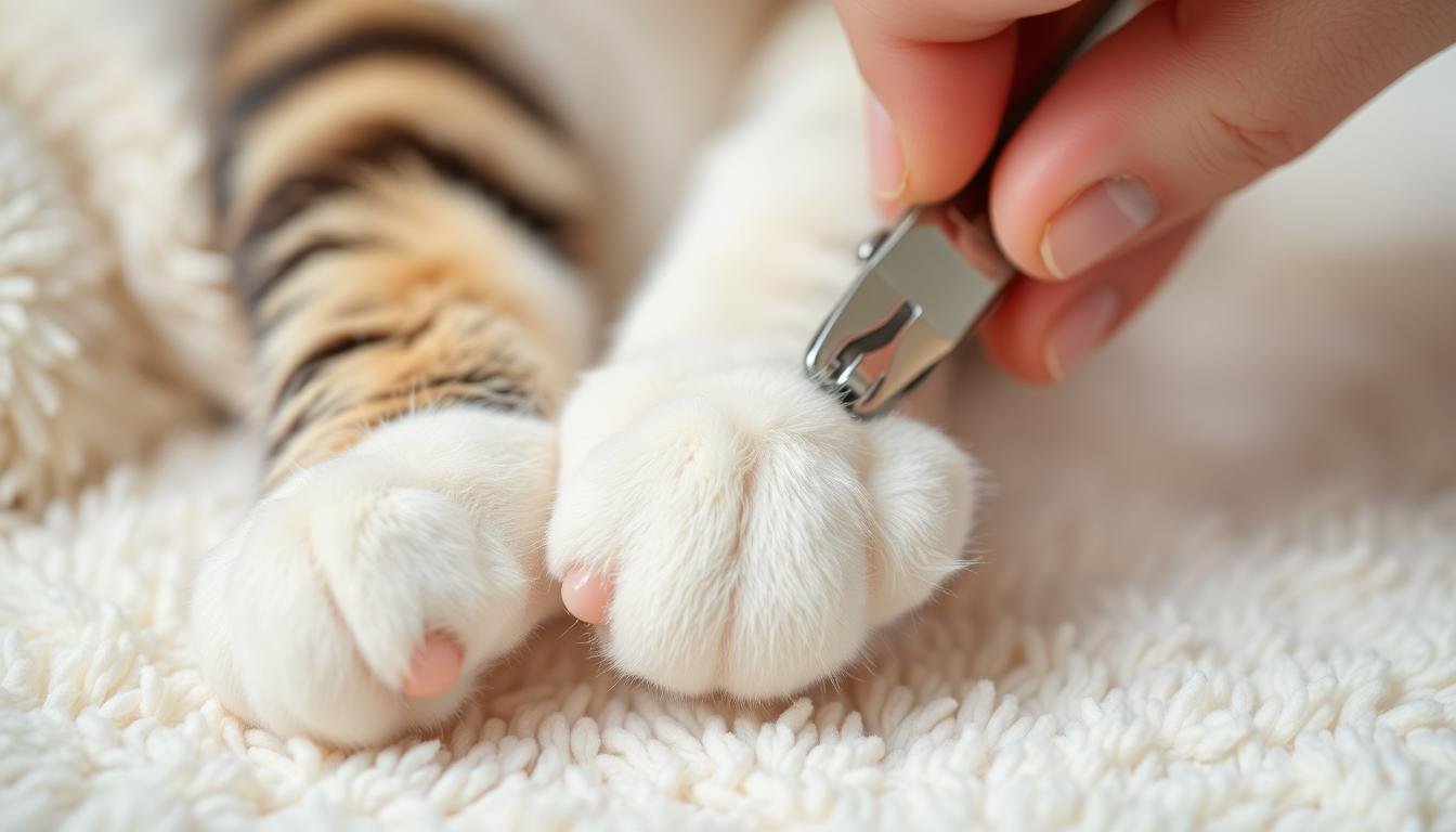 cat nail trimming