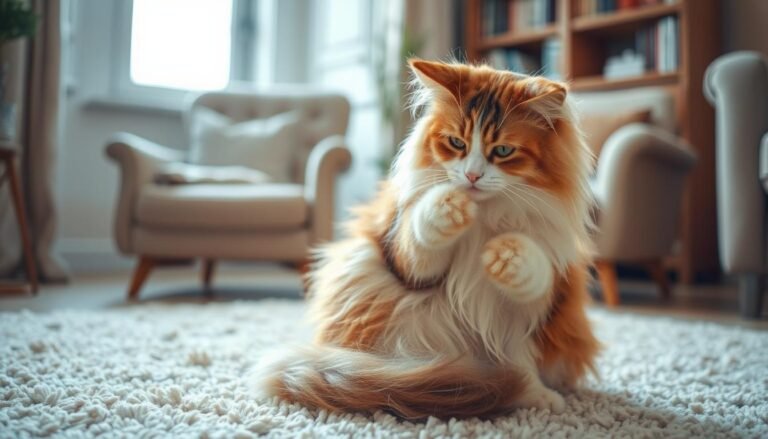 longhair cat grooming