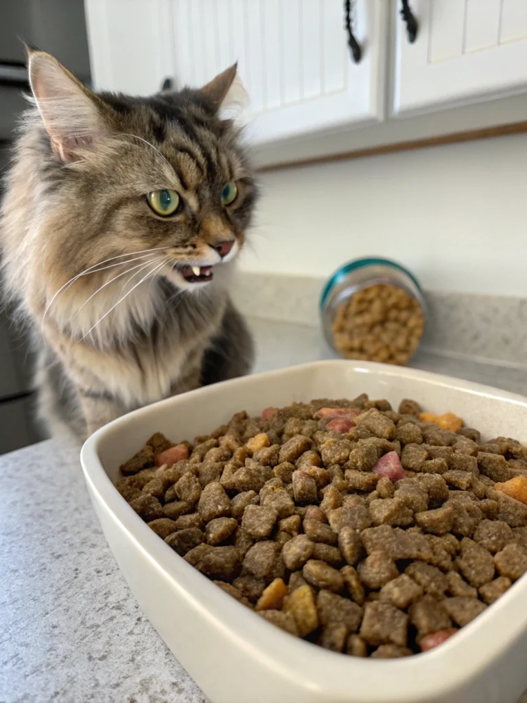 Cat food aggression