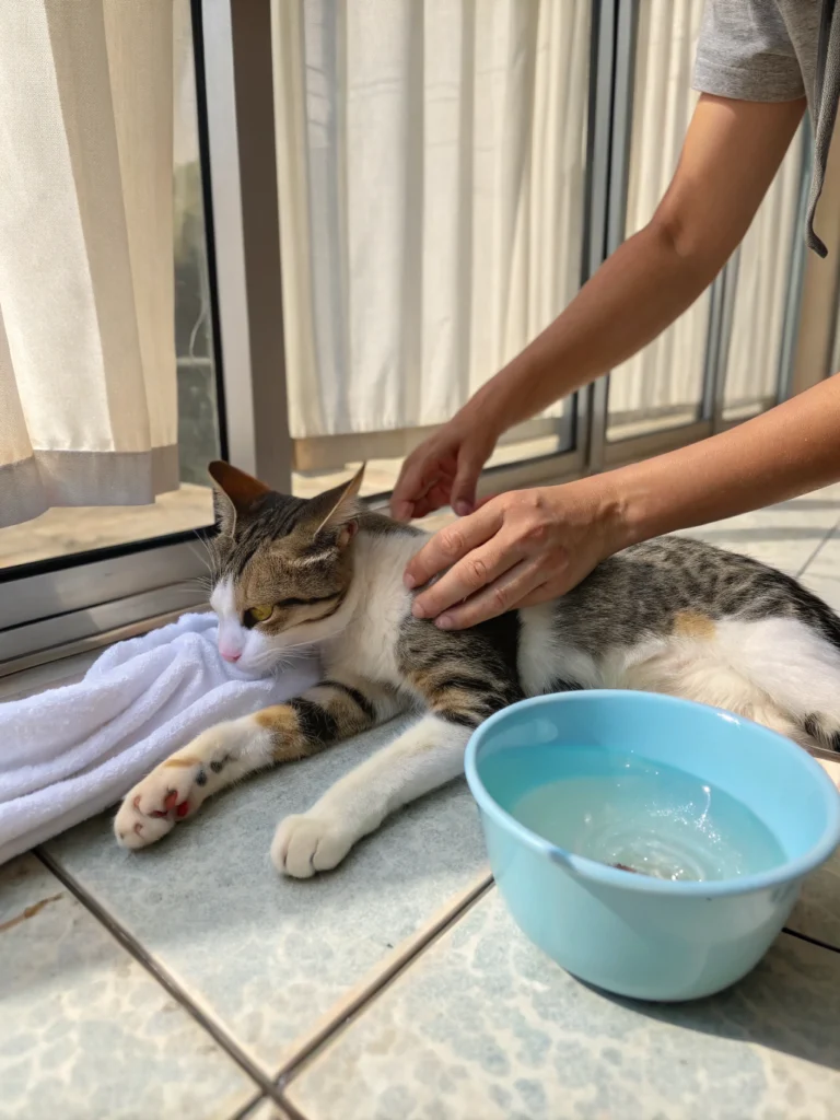 cat care during hot weather