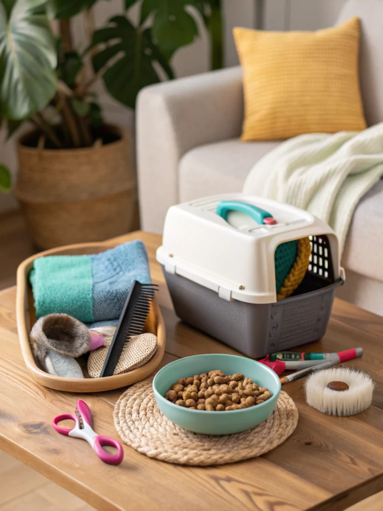 cat care for apartment living