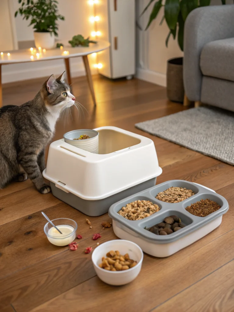 cat care for apartment living