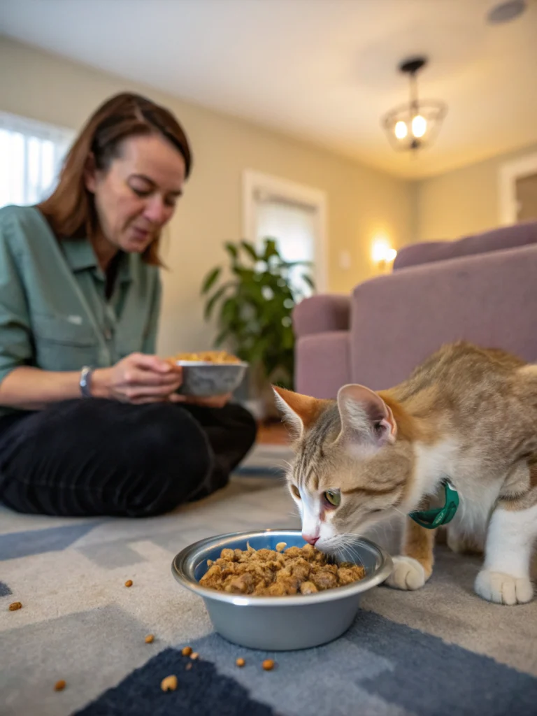 cat care for first week adoption