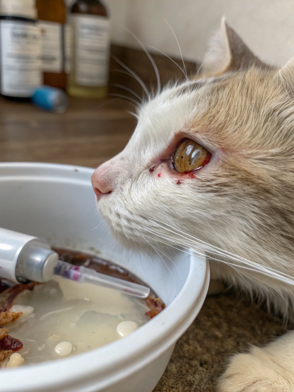 cat eye infection care