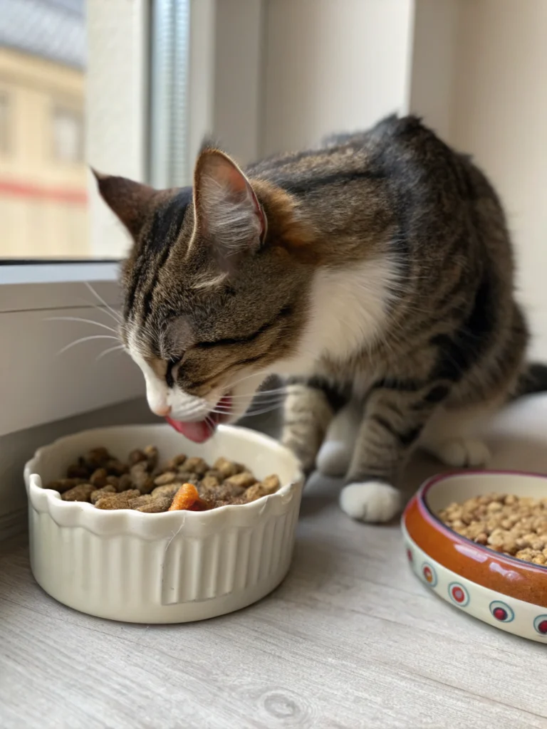 cat grooming behavior