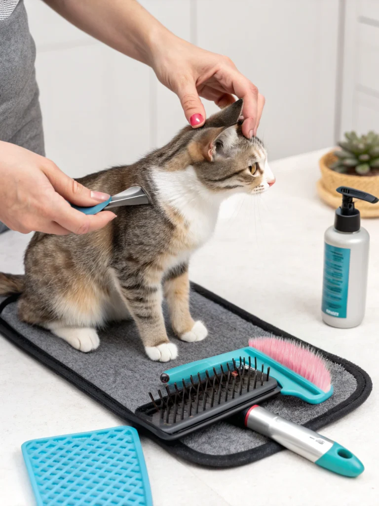cat grooming for beginners