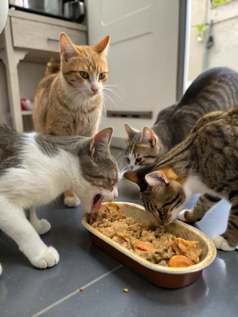 cat multi-cat behavior