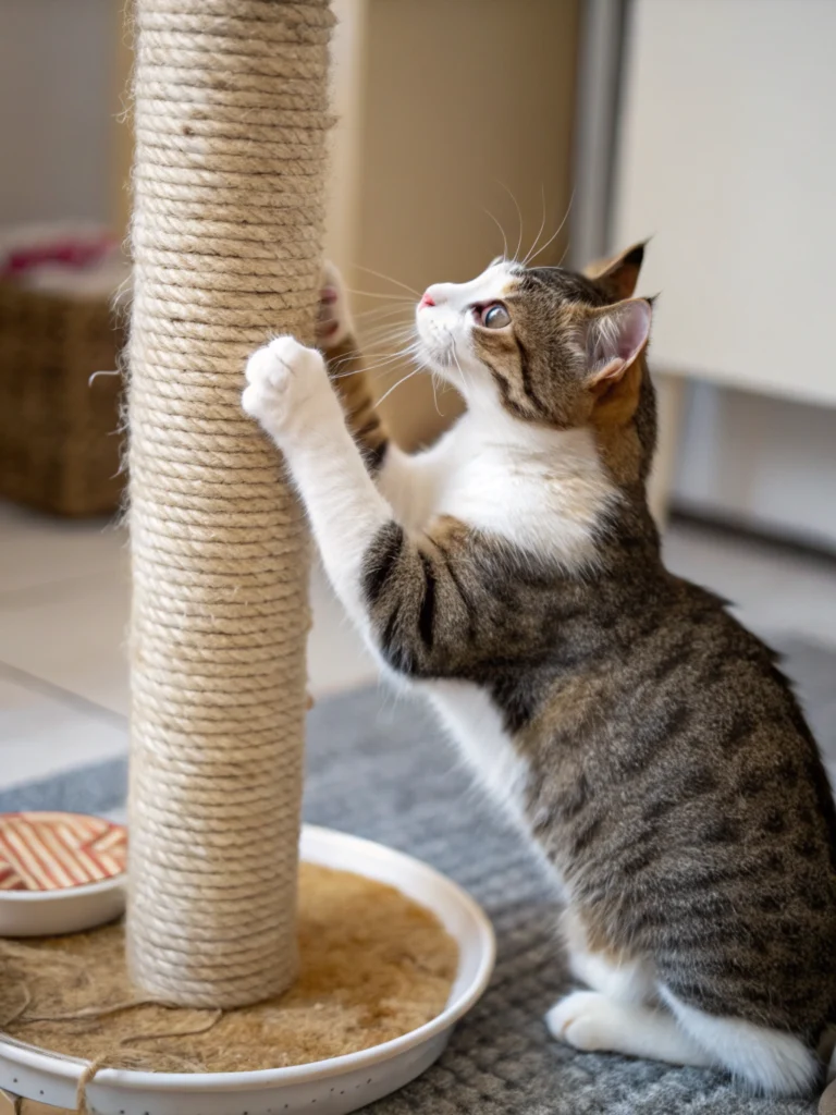 cat scratching behavior