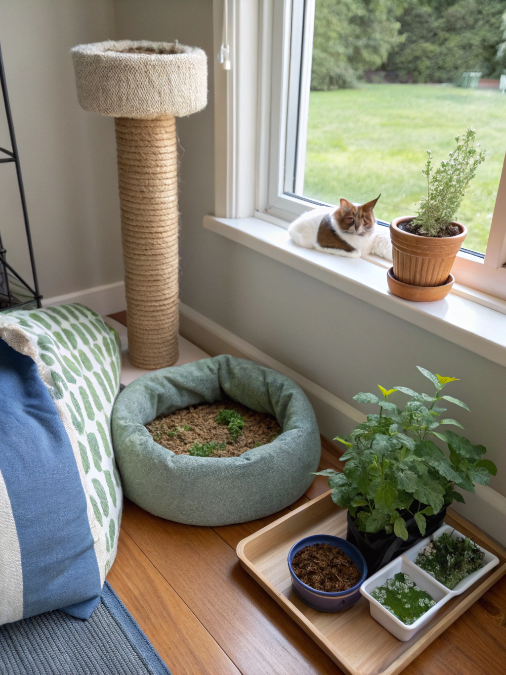 how to reduce cat stress naturally