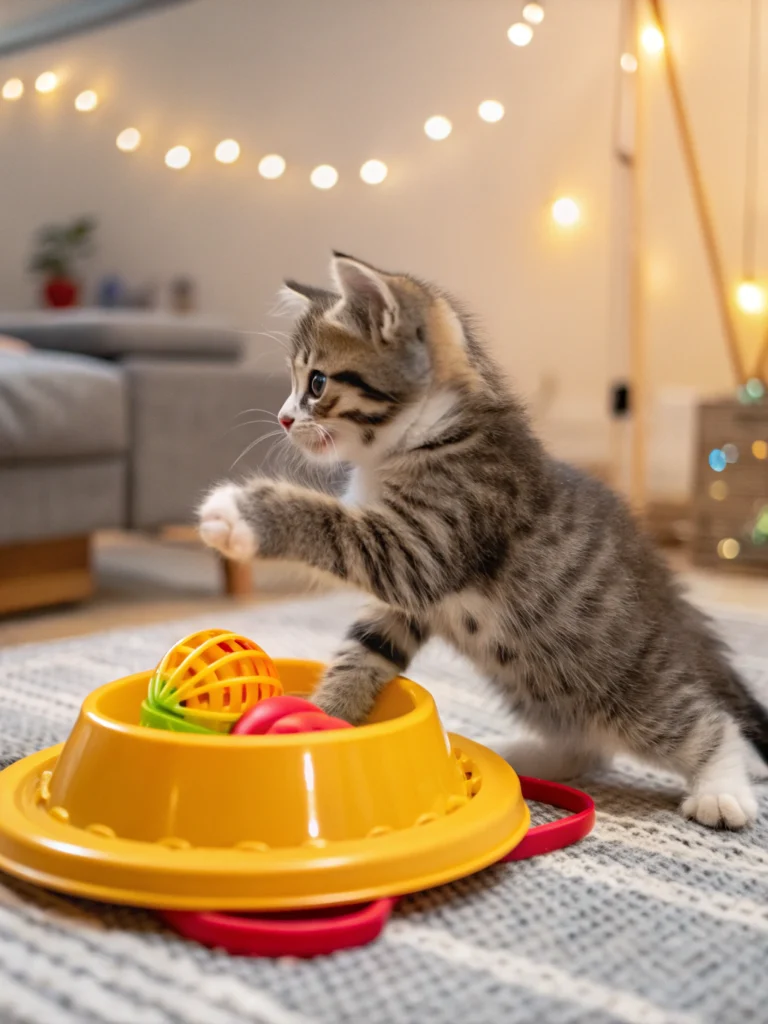 kitten training behavior