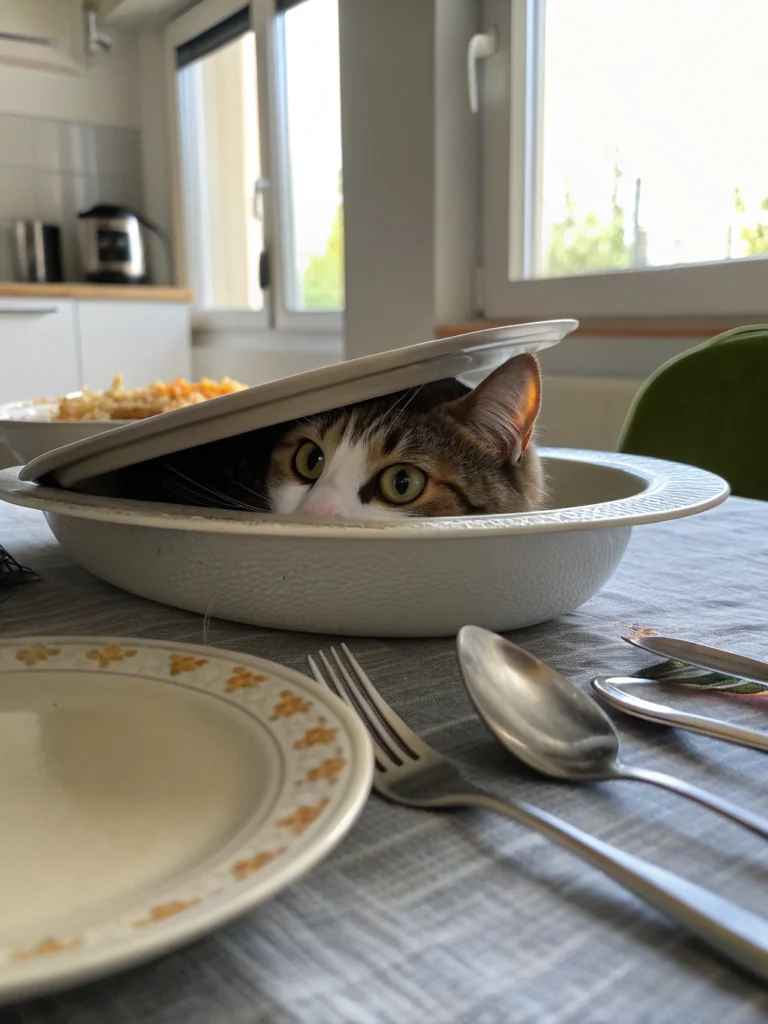 why cats hide suddenly