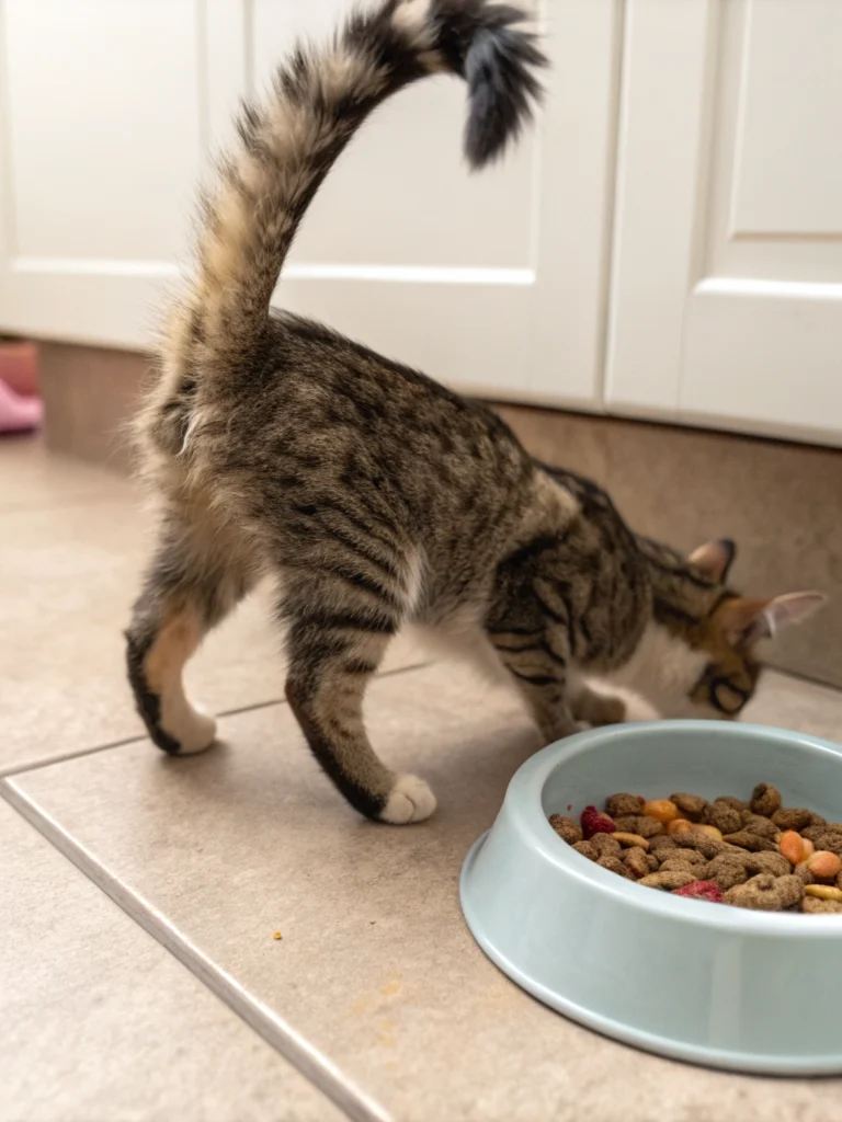 cat tail movements meaning